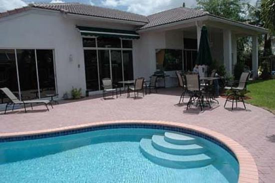 Swimming pool adds value to a home in Phoenix